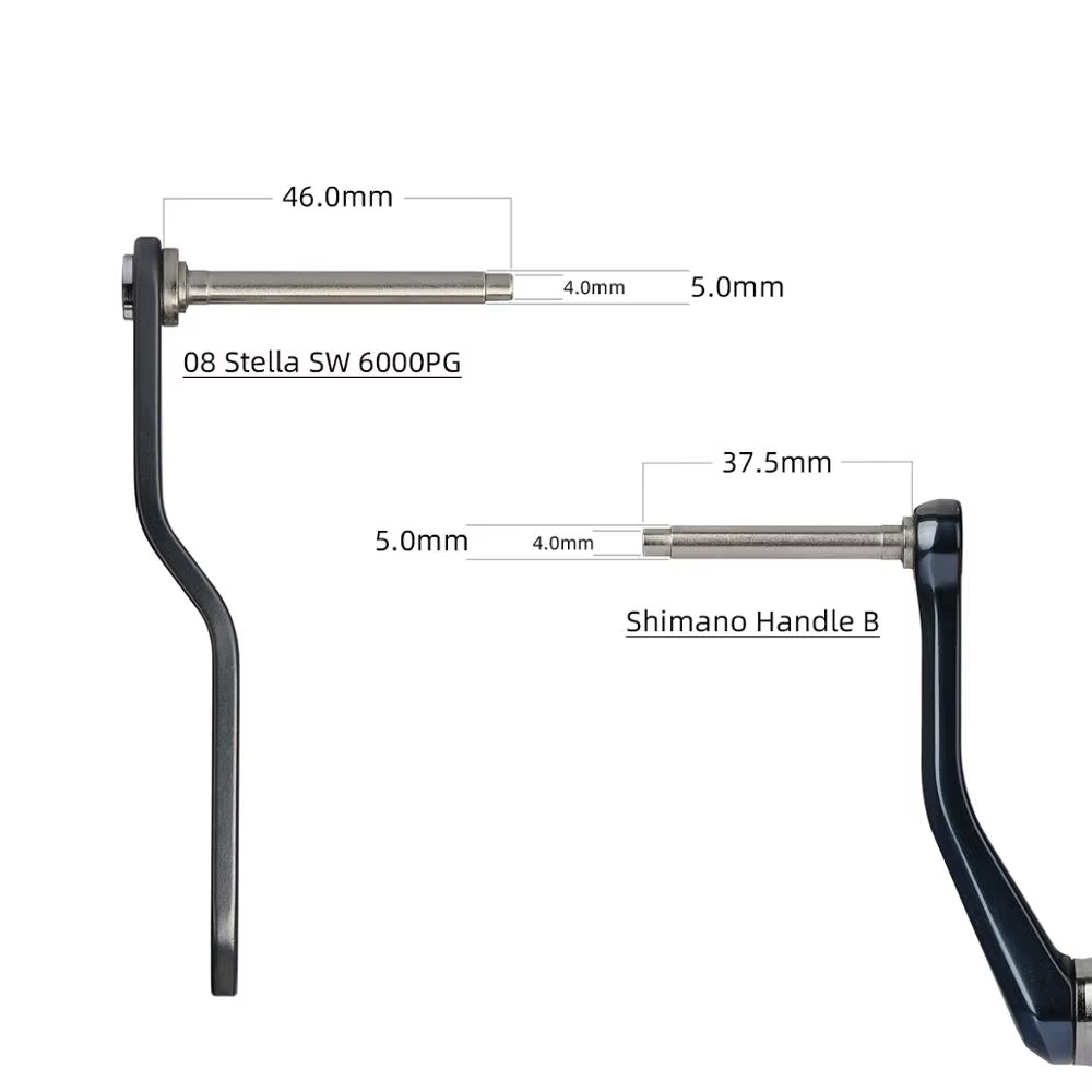 Pomo Gomexus 45mm para Carrete Shimano Stella SW y Saragosa SW - imagen 2