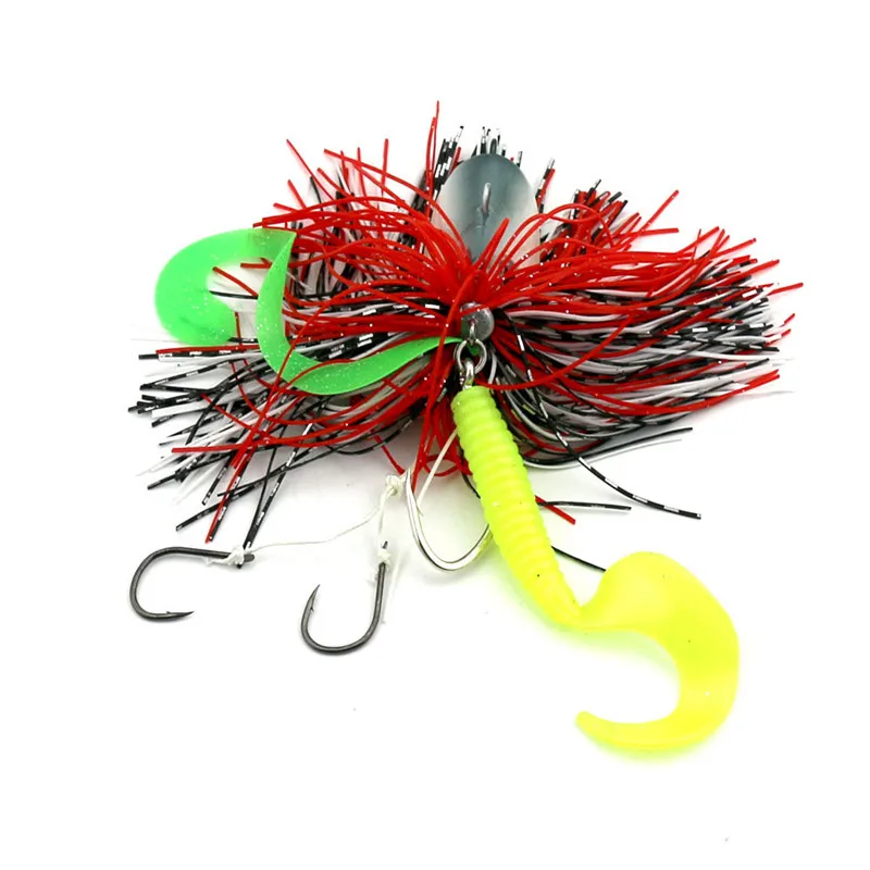 Señuelo de pesca Ocean Jigs 20g/40g/60g/Jigbait Buzzbait 80g, Señuelos de juego grande, cabeza de plantilla multiusos, venta de 1 pieza - imagen 3