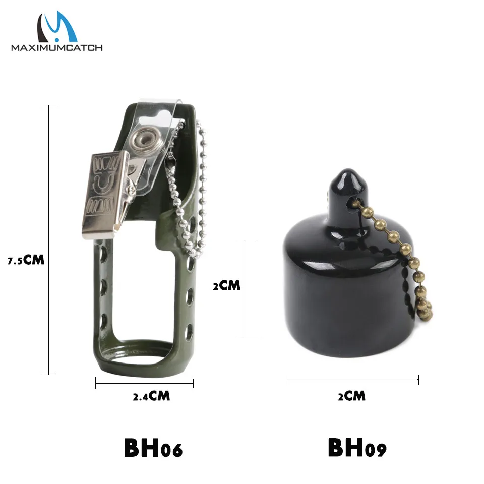 Soporte para botella flotante de pesca Maximumcatch, herramientas de pesca con mosca ultraligeras de aluminio/tela - imagen 5