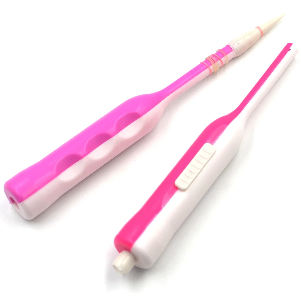 MNFT-Juego de 2 gusanos de gusano rojo, herramienta de anillado de cebo, aparejos de Color aleatorio, herramientas de carga de cebo, ayuda - imagen 4