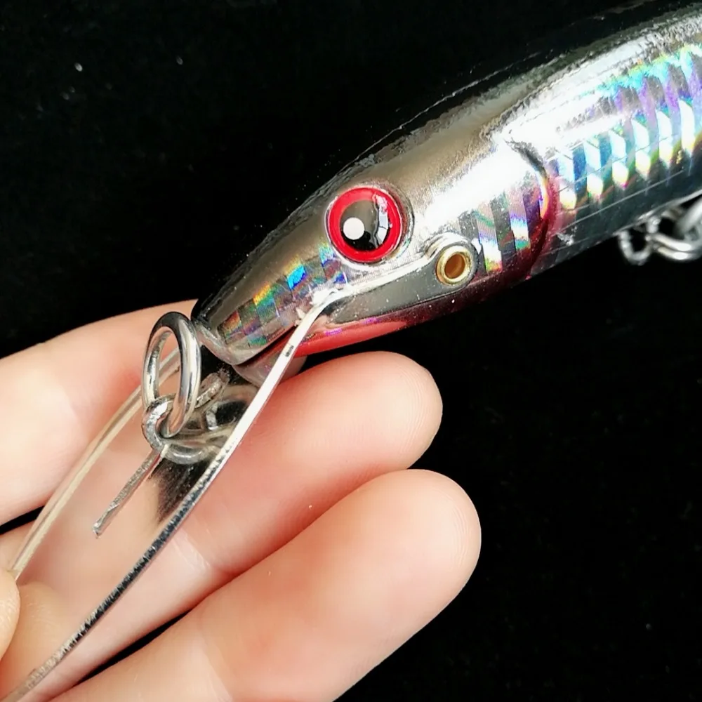 Noeby-señuelo de acero inoxidable para pesca, 1 unidad, 130mm/32,5g, 185mm/60g, 225mm/76g - imagen 4