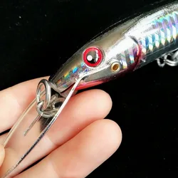 Swolfy Señuelo Lubina Acero Inoxidable 130mm – Imitación Pececillo