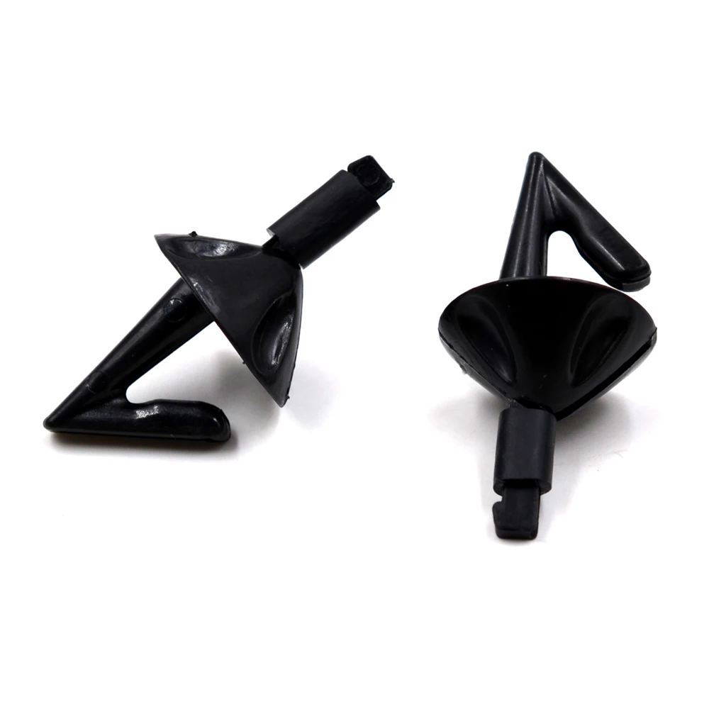 MNFT 12 Uds protectores de impacto negros aparejos de pesca de mar salva y protege cebos soporte Clip herramientas de pesca de estilo separatista - imagen 3