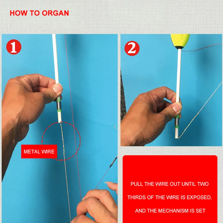 Flotador de pesca automático mágico, alarma de mordedura portátil, juego de Bobber de pesca de carpa, equipo de herramientas para peces T4 - imagen 4