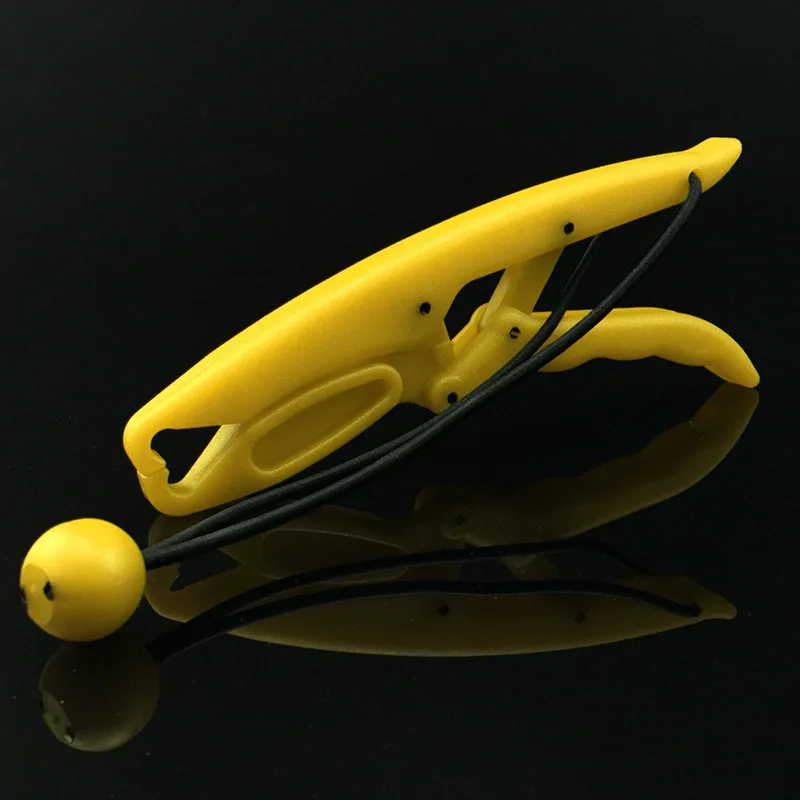 Agarre de labio de pescado, controlador de pesca resistente a la corrosión, alicates de señuelo de plástico ABS flotantes, herramientas de 17,5 cm/25cm - imagen 4