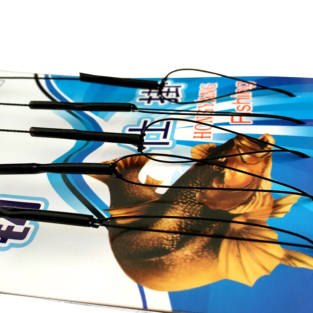 Anzuelo de pesca de carpa, aparejo de pelo, accesorios de pesca, tamaño sin púas, 8, 9, 10, 11, 12, 13, 1 unidad - imagen 5