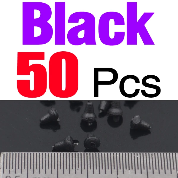 50Pcs  Black