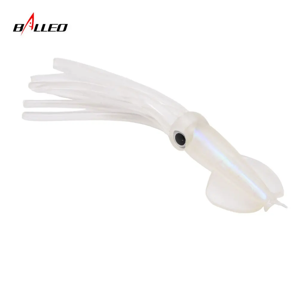 Balleo-señuelo de pesca de calamar, cebo Artificial de pulpo suave, Wobblers, 3D, ojos grandes, 9,8 cm, 6G, 5 uds. - imagen 4