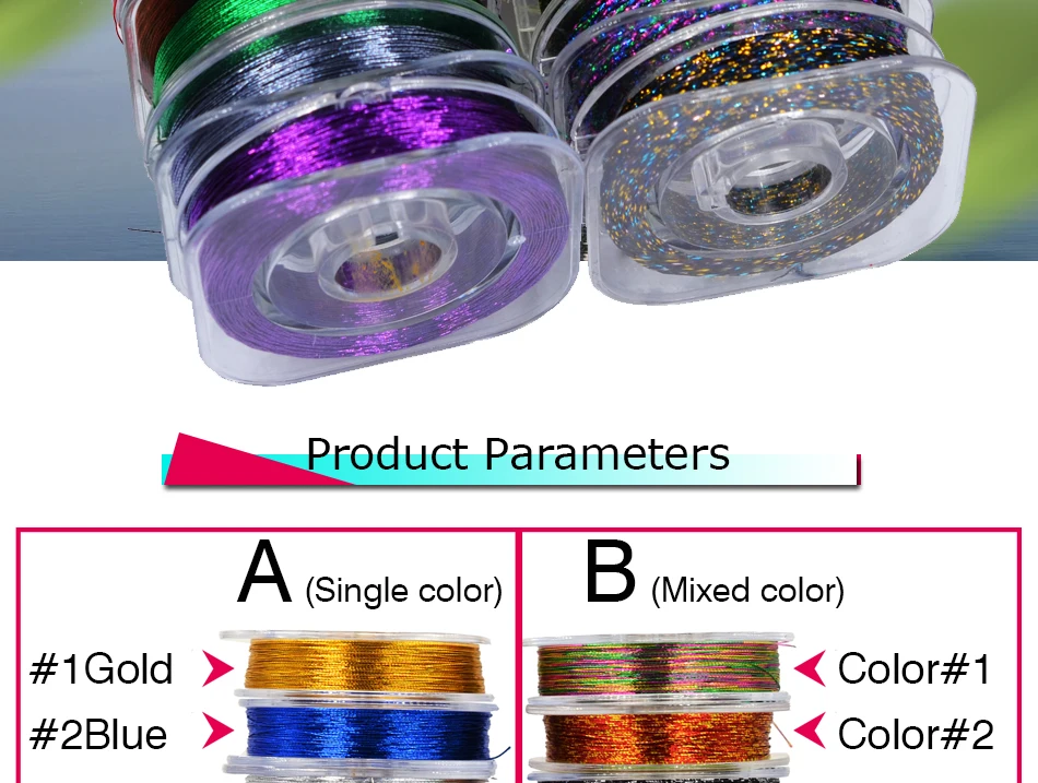 Descubra el mundo vibrante de las opciones de hilo multicolor con nuestros parámetros de productos de color único y mixto