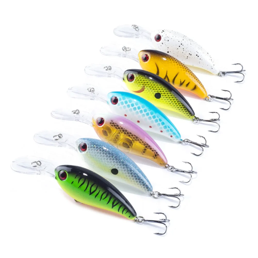 Señuelo de manivela Topwater Wobblers, 10cm, 14g, cebo duro Artificial de lubina, anzuelo triple, aparejos de Pesca, FA-198, 1 ud. - imagen 3