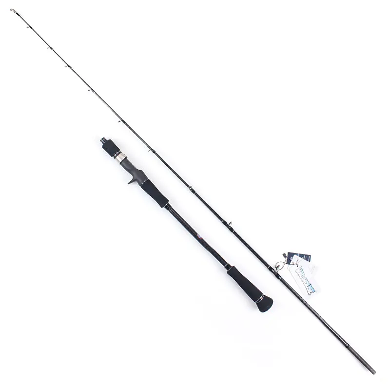 Piezas japonesas Fuji completas MADMOUSE caña de Jigging lenta 1,9 M PE 3-5 peso de señuelo 80-350G 15 kg envío/caña de barco de fundición caña de pescar en el océano - imagen 3