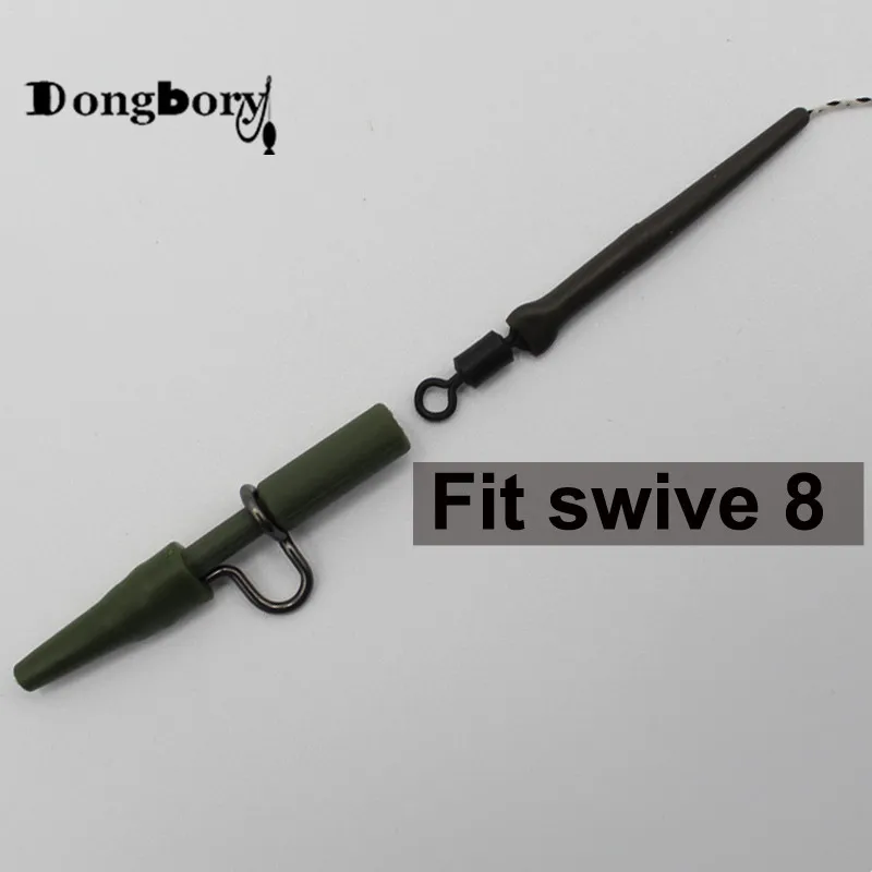 Kit de Clips de seguridad de alta resistencia, pinzas de cambio rápido, conector giratorio a presión, cables de carpa, buscador de peso, equipo de pesca de carpa, aparejos, 20x - imagen 4