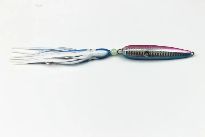 Señuelo de pesca Jigbait 130g/180g/200g Jigs plomo Jig Head Spinner cebo barco Trolling cebos aguas profundas señuelos de Metal 1 pieza venta - imagen 3