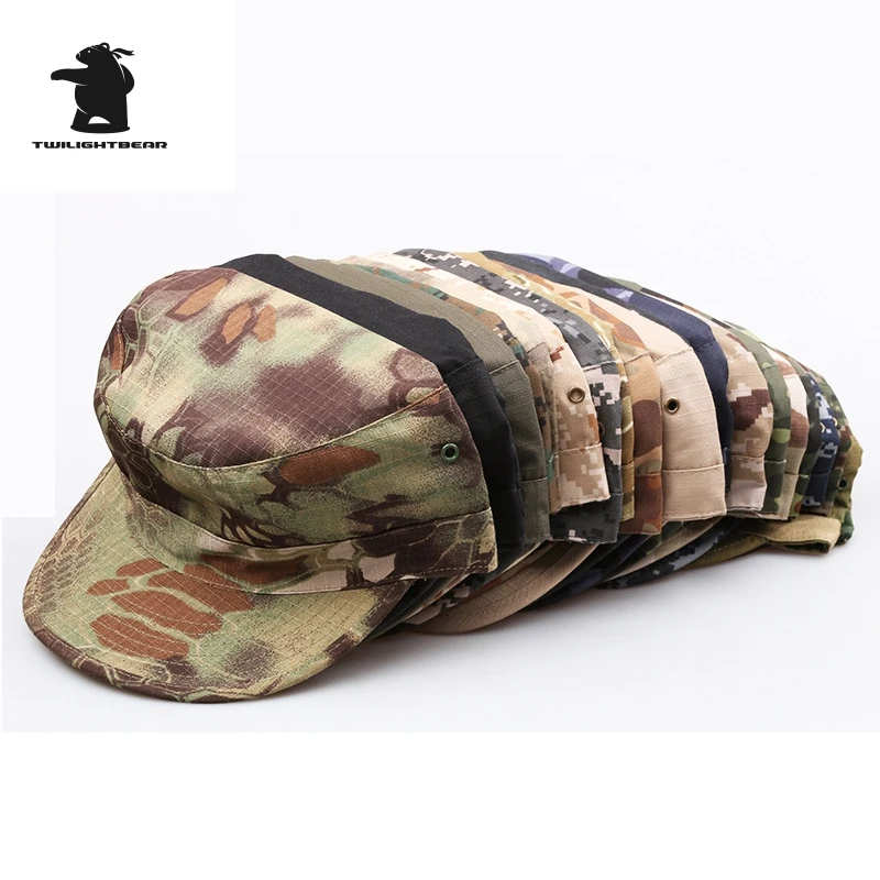 Gorro de camuflaje de 58/59/60cm, gorro de entrenamiento Airsoft de alta calidad, gorro grueso para hombres y mujeres, gorra de escalada AE02 - imagen 2