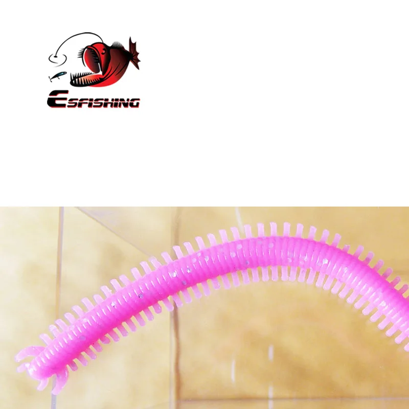 ESFISHING-SEÑUELOS DE silicona Scolopendra150mm 3,2g, cebo de gusano blando Artificial, aparejos de Pesca de mar realistas - imagen 4