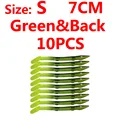 green S black L 10pc