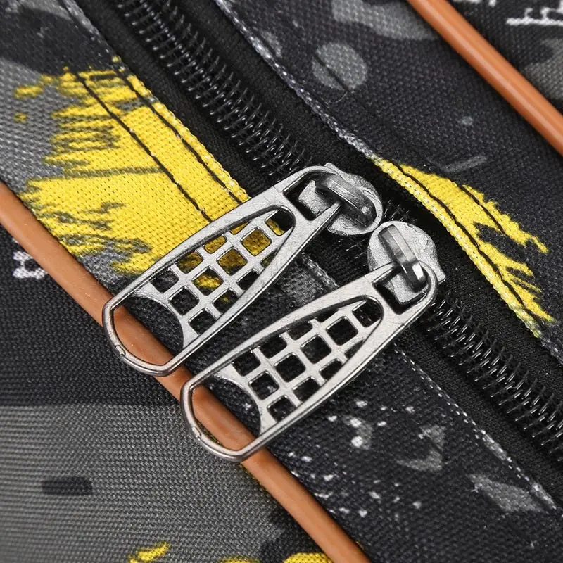 Bolsa de pesca multifuncional de 2/3 capas, bolsa de almacenamiento de nailon para caña de pescar, señuelo, 80/90CM, aparejos de pesca de carpa al aire libre, XA89G - imagen 4