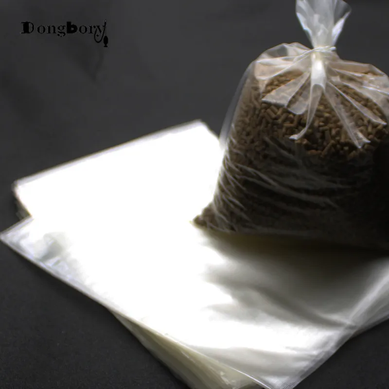 Bolsa de PVA supergrande Soluble en agua, aparejos de pesca de carpa, bolsas de PVA para disolución de agua para alimentador de pesca, bolsa de cebo grueso, 50 Uds., 15x20cm - imagen 3