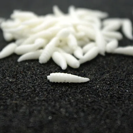 Cebo de gusano blando para pesca diurna y nocturna, señuelos artificiales para atrapar hierba, carpa, lote de 20 piezas, venta - imagen 3