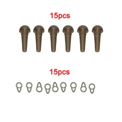 Clips de plomo de seguridad y fundas para carpfishing