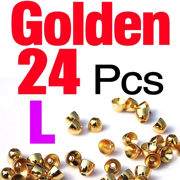 24Pcs Golden L