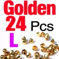 24Pcs Golden L