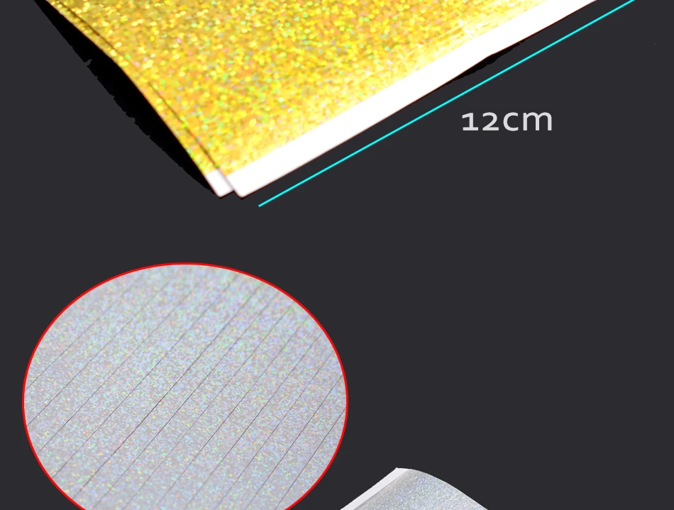 Señuelo terminado con acabado holográfico