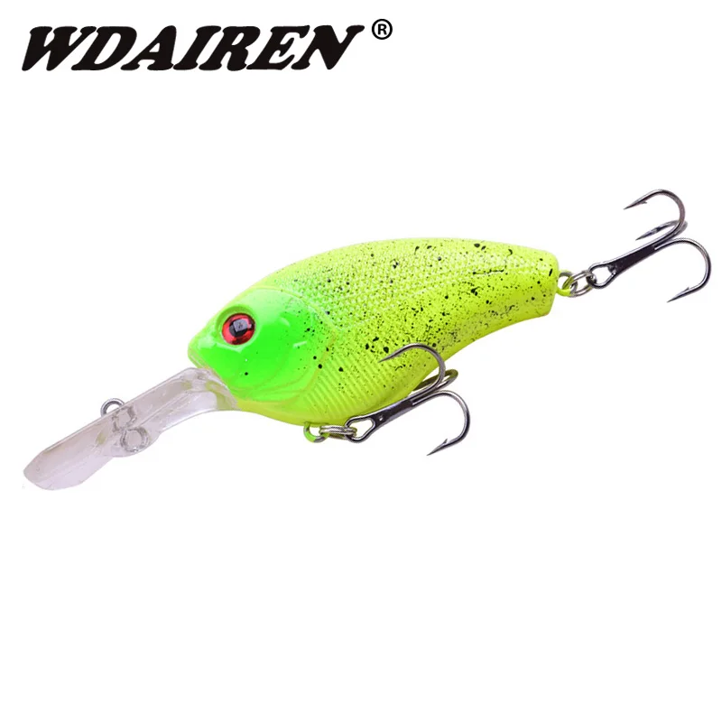 WDAIREN-señuelo de Pesca Artificial, 9cm, 11,5g, Crankbait, manivela dura, Wobblers, Japón, pececillos, FA-282 - imagen 2