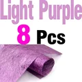 8Pcs  Light purple