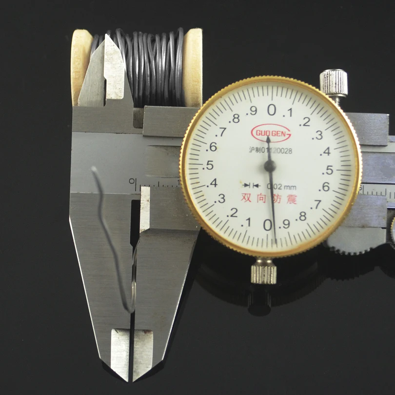 MNFT 2 uds diámetro 0,5mm/1,0mm carrete de alambre de plomo suave para atado de moscas Material de pesca para sedal de peso - imagen 5