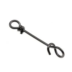 Broches giratorios acero inoxidable – Conexión rápida para pesca