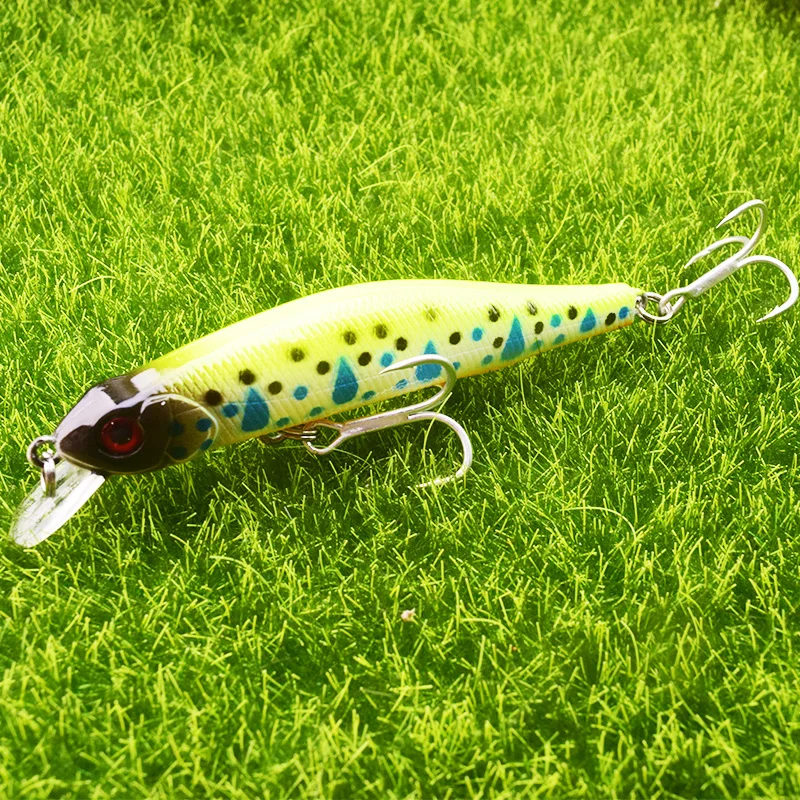 Señuelo de Pesca de pececillos, cebo duro Artificial, Crankbait, Wobblers, sistema de equilibrio magnético, 90mm, 8,5g, 1 ud. - imagen 3