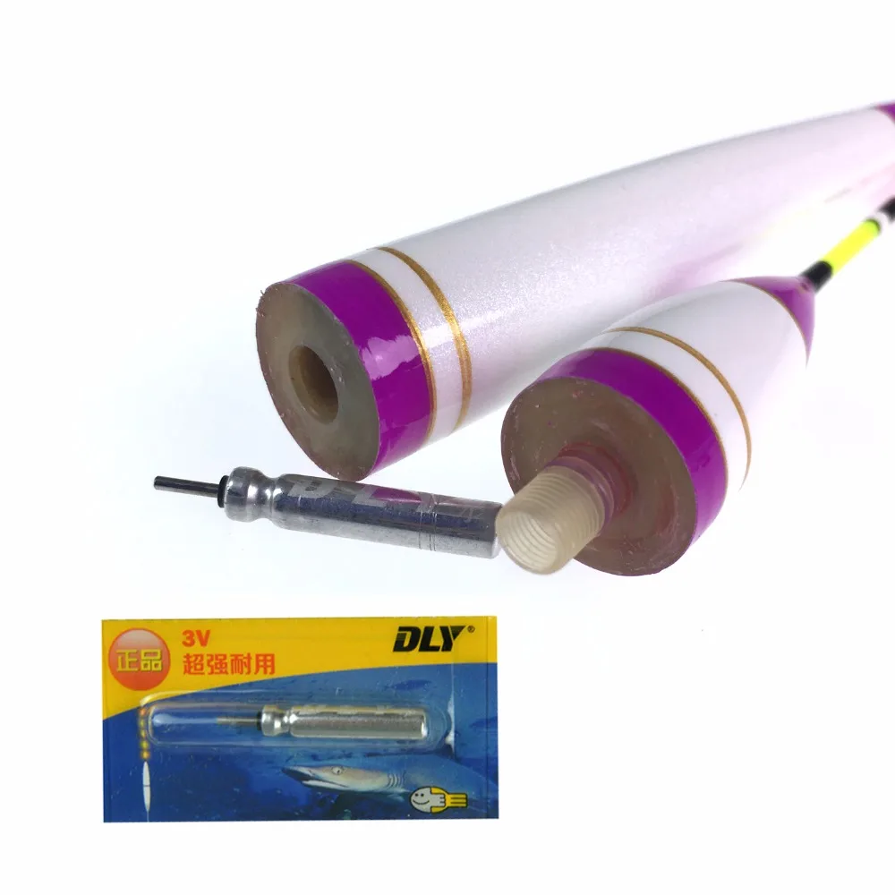 1 Uds. Flotador de pesca electrónico LED Bobber Balsa madera luminosa flotadores de pesca nocturna 3g-11g flotabilidad Rock Bobbers boyas para pesca con caña - imagen 4