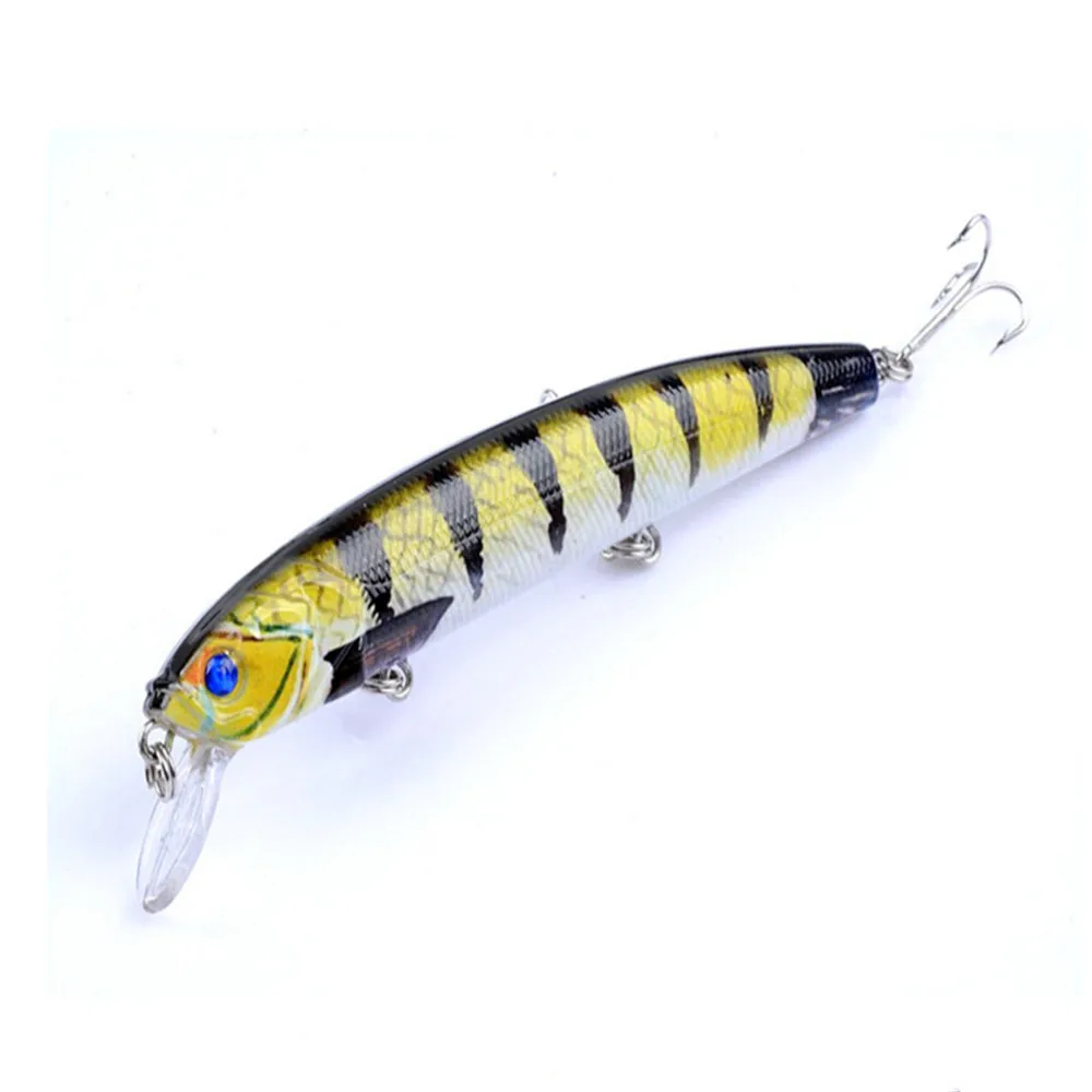 Señuelo de pesca de pececillos de alta calidad, cebo duro Artificial flotante, Wobblers Crankbait, accesorios de pesca, 12,9g, 12,5 cm, 1 ud. - imagen 2