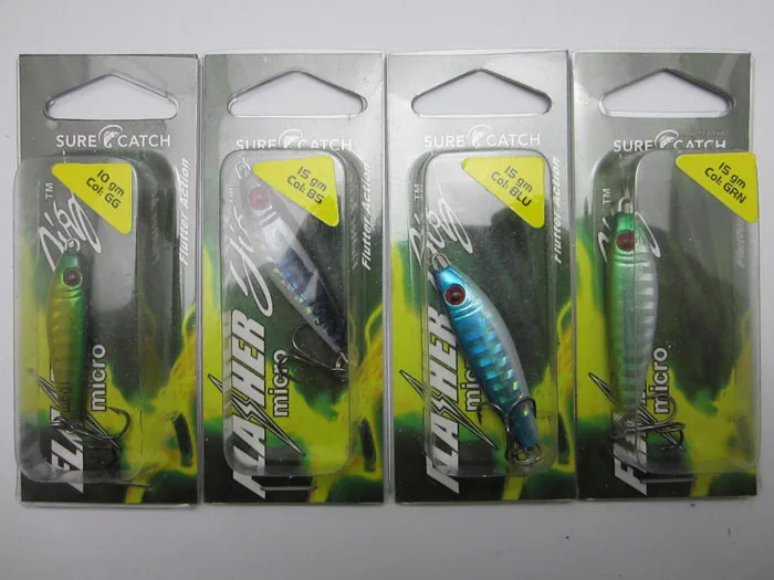 Basslegend-plantilla de Metal de pesca Surecatch, cebo de lubina, Jigs intermitentes, 10g/15g/20g - imagen 2