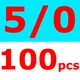 100PCS 5I0