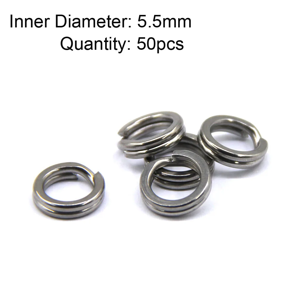 Anzuelos de pesca jigging de acero inoxidable, con línea de PE, anillos divididos, equipo de anzuelos, 106 unids/lote por caja - imagen 2