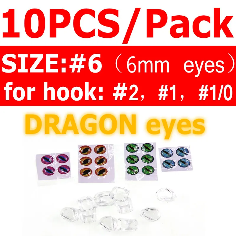 size 6 dragon eyes