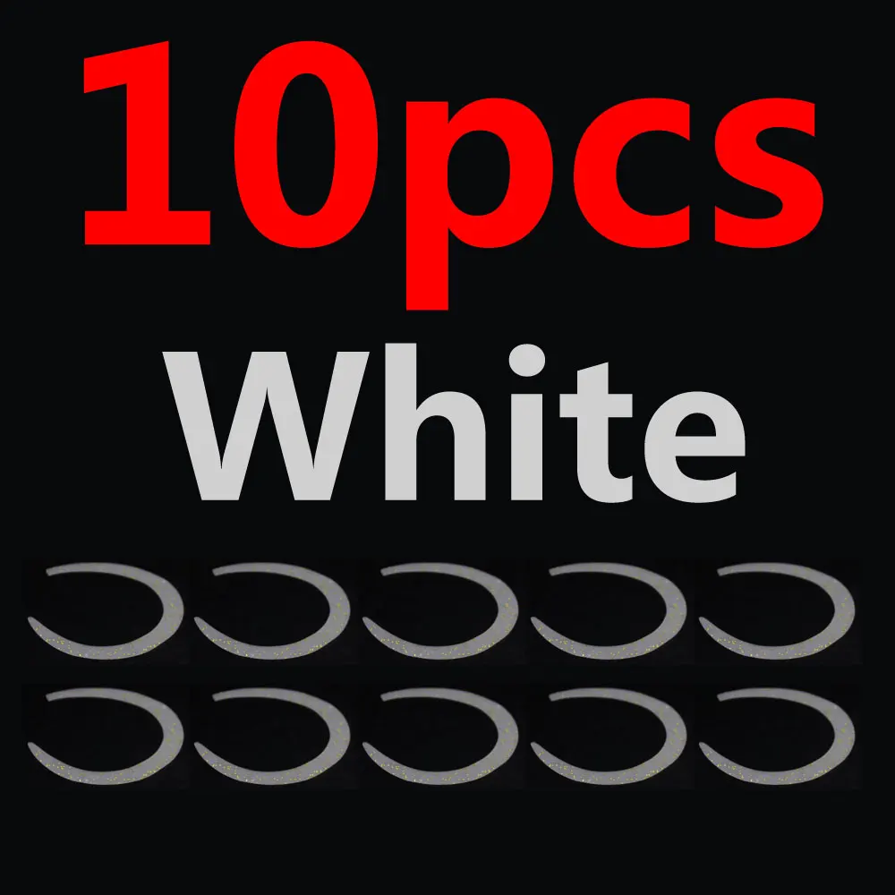 10pcs white