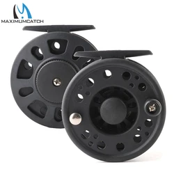 Maximumcatch Carrete de mosca 5-8WT plástico ambidiestro