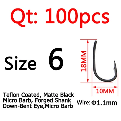 Size 6  100pcs