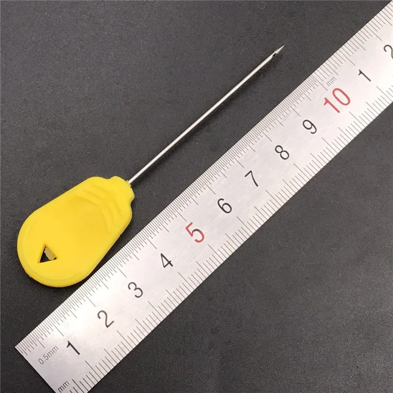 4x agujas de cebo para pesca de carpa, agujas de empalme, tijeras extractoras de nudos, Boilies Pop Up, maíz, Tigre, tuerca, Chod, aparejos para el cabello, herramientas de fabricación - imagen 4