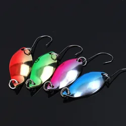 Cuchara Metal Artificial 3cm/2,5g – Señuelo doble anzuelo para pesca