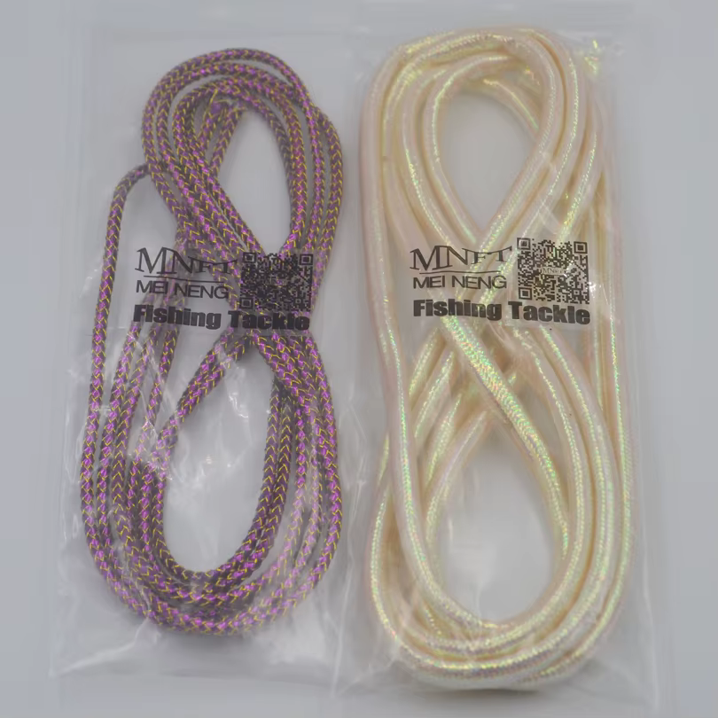 Cable Mylar holográfico Mraided – Tubos 3mm y 3,5mm para atado de moscas - imagen 4