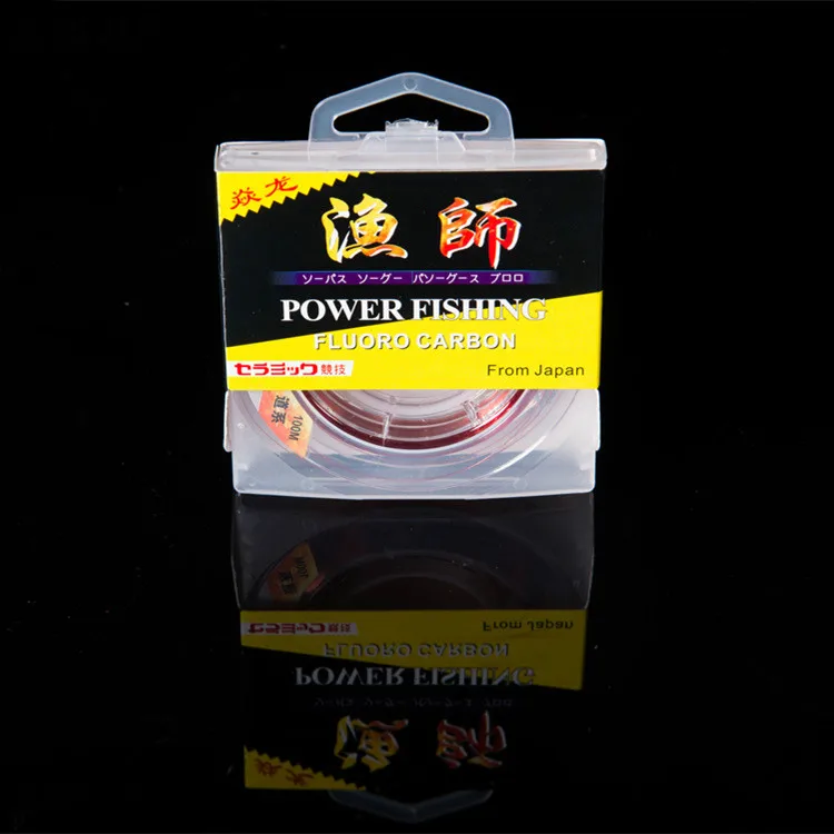 Sedal de pesca de nailon duradero, Sedal dedicado para entusiastas de la pesca, 100m, para deportes al aire libre y ocio, 2 unids/lote - imagen 3