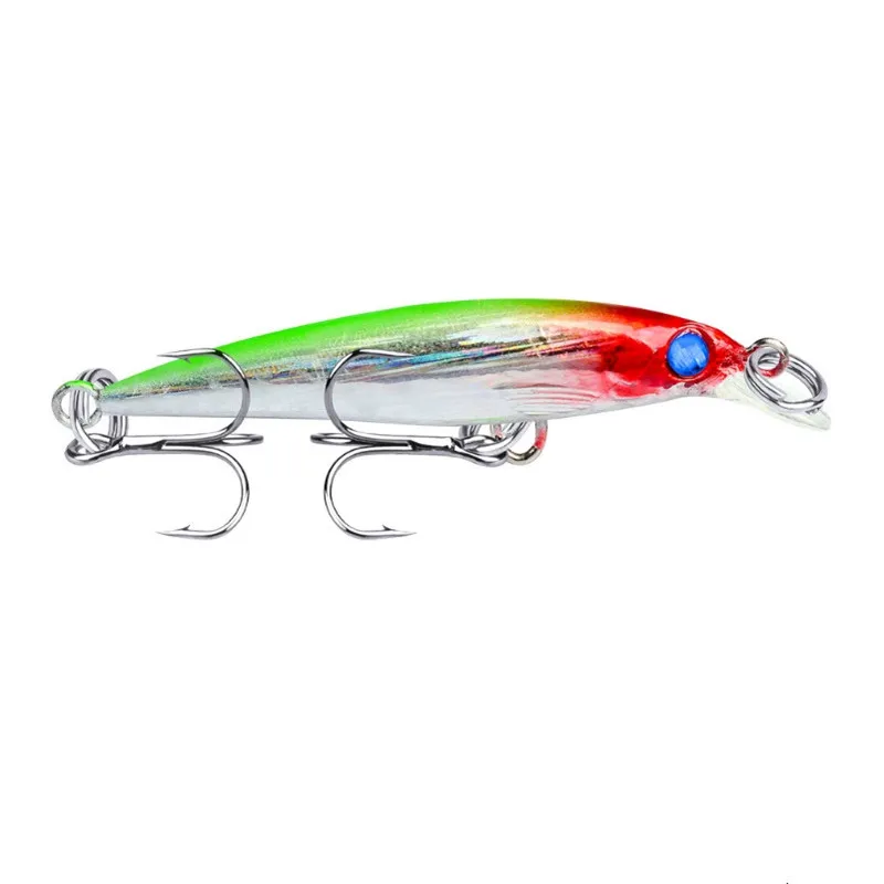 Mini señuelo de pesca de pececillos, cebos duros realistas, ojos 3D, Crankbait, Wobblers, carpa, 8 colores, 1 ud. - imagen 3
