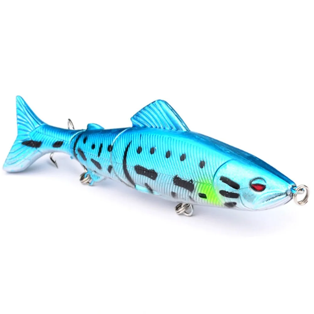 Señuelo de pesca de pececillos, cebo duro Artificial de secciones articuladas múltiples, herramientas de pesca de carpa, 130mm, 18,5g, 1 unidad - imagen 3