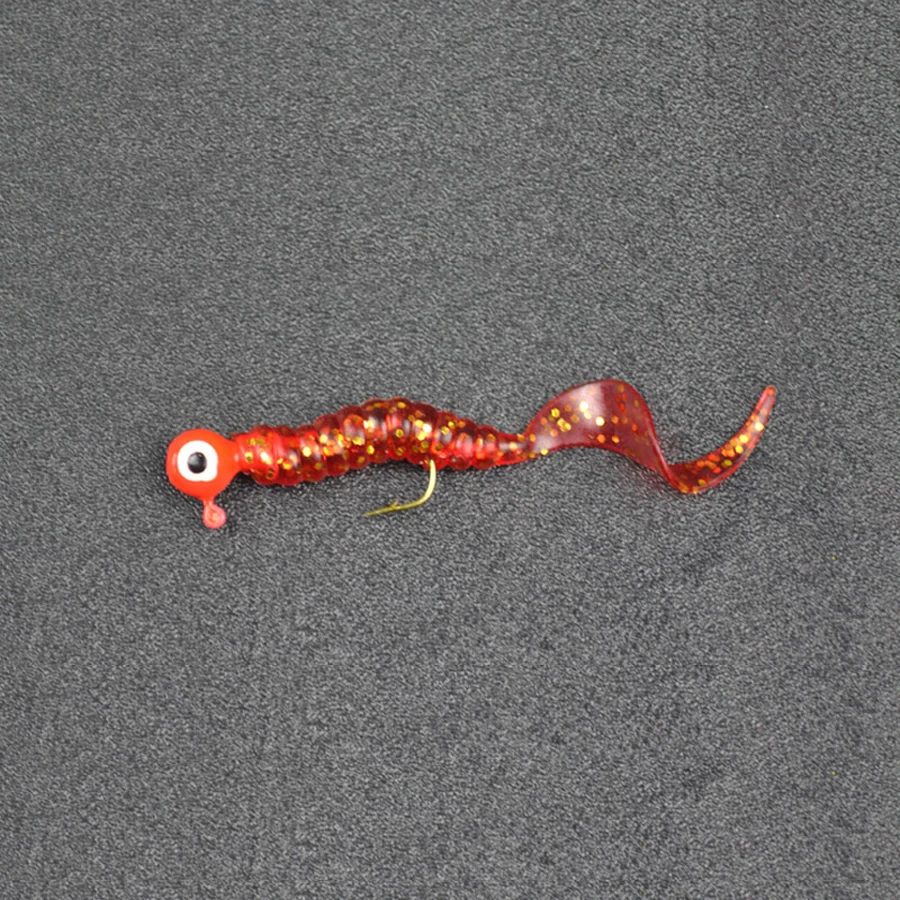 Anzuelos de pesca con cabeza redonda, cebos coloridos de plomo, aparejos de pesca, Jigs para mar, Río y Lago, 15 piezas, nuevos - imagen 5