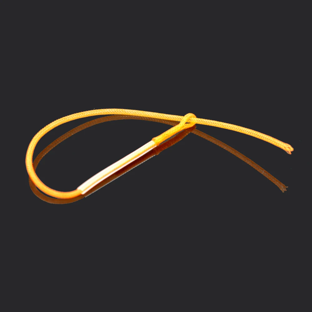 MNFT 12 Uds conector de bucle de sedal de pesca con mosca de alta resistencia 20LB/30LB/50LB bucles de líder trenzados de nailon para sedal de mosca - imagen 5