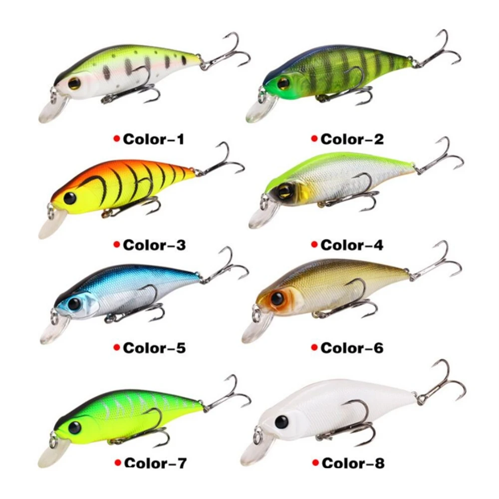 Señuelo de pesca flotante para pececillo, Wobblers de 9cm, 11g, cebo duro de plástico Artificial de alta calidad, aparejos de pesca Crankbait para Lucio, 1 Uds. - imagen 5